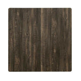 Dicarda Distressed Walnut/Sand Black Counter Height Dining Table - Ornate Home