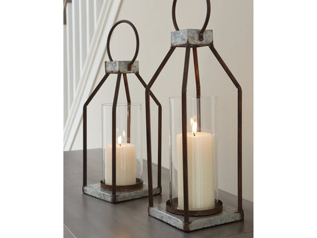 Diedrick Lantern (Set of 2) - Ornate Home