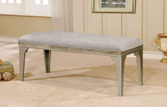 Diocles Silver & Gray 6pc Dining Room Set - Ornate Home
