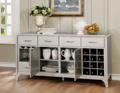 Diocles Silver Server - Ornate Home