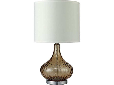 Donna Amber Table Lamp - Ornate Home