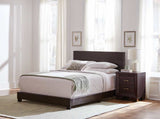Dorian Brown / Dark Cocoa Queen Bed 5 Pc Set - Ornate Home