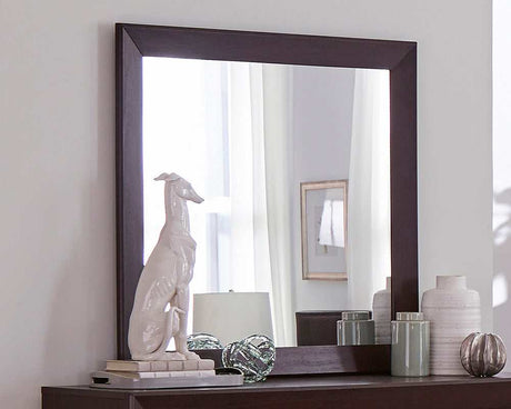 Dorian Brown / Dark Cocoa Twin Bed 5 Pc Set - Ornate Home