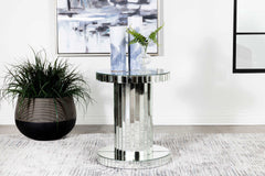 Dorielle Mirror Side Table - Ornate Home