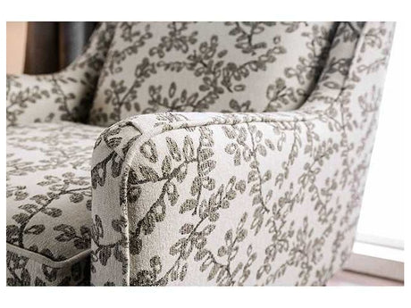 Dorset Ivory/Pattern Floral Chair - Ornate Home