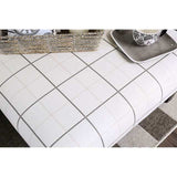 Dorset Ivory/Pattern Ottoman - Ornate Home