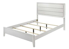 Dortmund White Eastern King Bed - Ornate Home