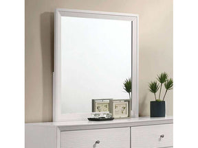 Dortmund White Mirror - Ornate Home