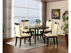 Downtown Espresso Round Dining Table - Ornate Home
