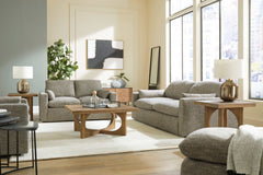 Dramatic Granite Fabric Living Room Set / 2pc - Ornate Home