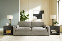 Dramatic Granite Fabric Living Room Set / 2pc - Ornate Home