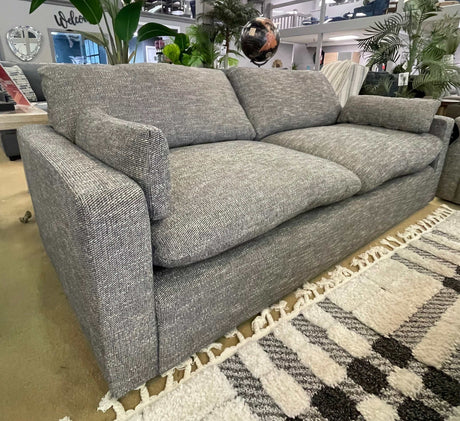 Dramatic Granite Fabric Living Room Set / 2pc - Ornate Home