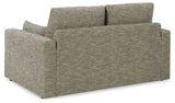 Dramatic Granite Fabric Loveseat - Ornate Home