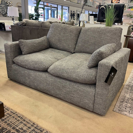 Dramatic Granite Fabric Loveseat - Ornate Home