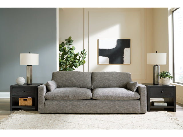 Dramatic Granite Fabric Sofa - Ornate Home