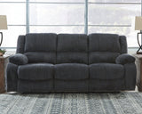 Draycoll Slate Manual Reclining Sofa - Ornate Home