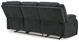 Draycoll Slate Manual Reclining Sofa - Ornate Home