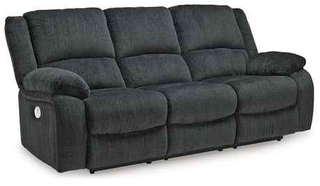 Draycoll Slate Power Reclining Sofa - Ornate Home