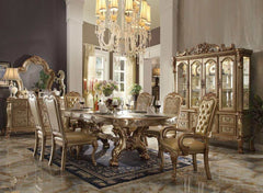 Dresden Gold Patina & Bone Side Chair (Set of 2) - Ornate Home