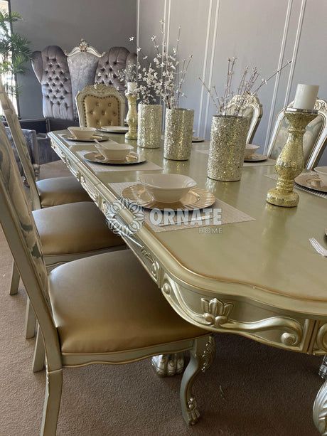 Dresden Gold Patina & Bone Side Chair (Set of 2) - Ornate Home