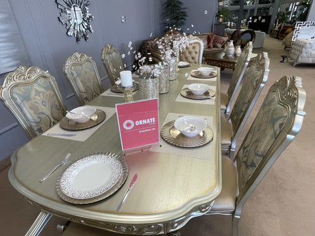 Dresden Gold Patina & Bone Side Chair (Set of 2) - Ornate Home