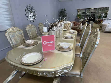 Dresden Gold Patina & Bone Side Chair (Set of 2) - Ornate Home