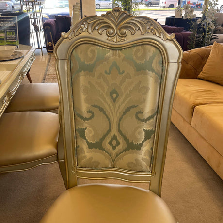 Dresden Gold Patina & Bone Side Chair (Set of 2) - Ornate Home