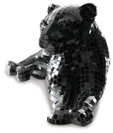 Drice Black Glass Panther Sculpture - Ornate Home