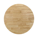 Drop Leaf Natural & Tan 3pc Dining Set - Ornate Home