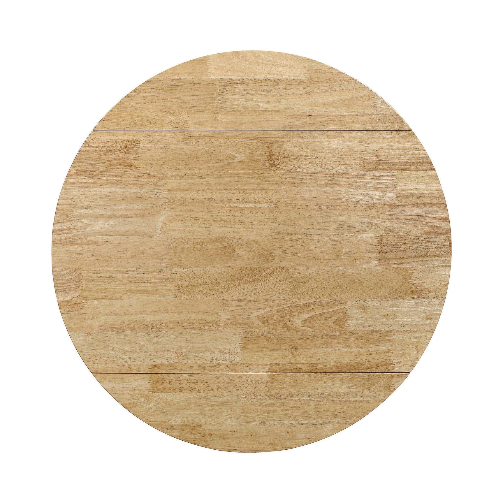 Drop Leaf Natural & Tan 3pc Dining Set - Ornate Home