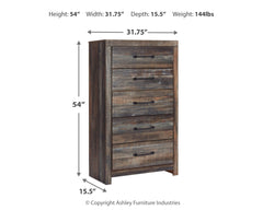 Drystan Multi Tone Chest - Ornate Home