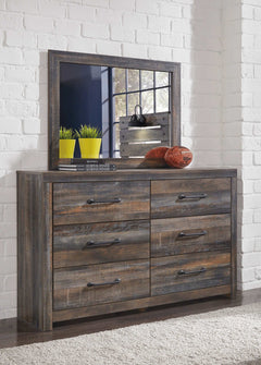 Drystan Multi Tone Dresser & Mirror - Ornate Home