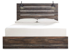 Drystan Multi Tone King Panel Bed - Ornate Home