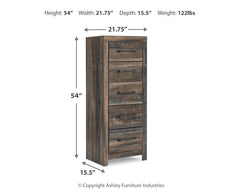 Drystan Multi Tone Narrow Chest - Ornate Home