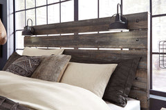 Drystan Multi Tone Queen Panel Bed - Ornate Home