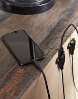 Drystan Multi Tone Queen Panel Bedroom Set / 4pc with 2 Storage Drawers - Ornate Home