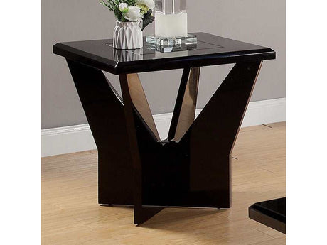 Dubendorf Black End Table - Ornate Home