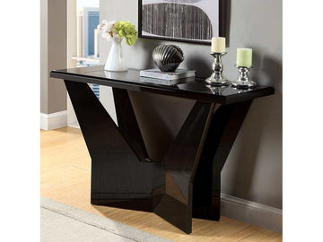 Dubendorf Black Sofa Table - Ornate Home
