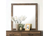 Duckworth Light Walnut Mirror - Ornate Home