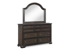 Duke Grayish Brown Mirror - Ornate Home