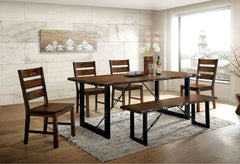 Dulce Walnut Dining Chair (Set of 2) - Ornate Home