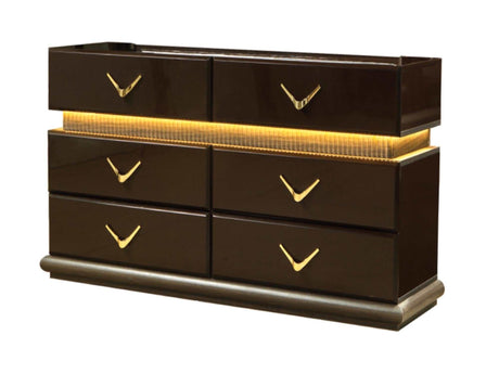Dunhill Brown Dresser - Ornate Home