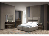 Dunhill Brown King Bedroom Set / 4pc - Ornate Home
