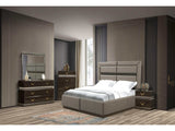 Dunhill Brown Queen Bedroom Set / 4pc - Ornate Home
