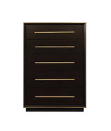 Durango Smoked Peppercorn / Grey Queen Bed 5 Pc Set - Ornate Home