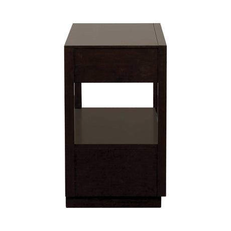 Durango Smoked Peppercorn Nightstand - Ornate Home