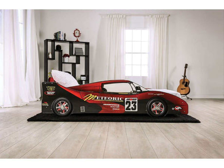 Dustrack Red Twin Car Bed - Ornate Home
