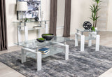 Dyer White Coffee Table - Ornate Home
