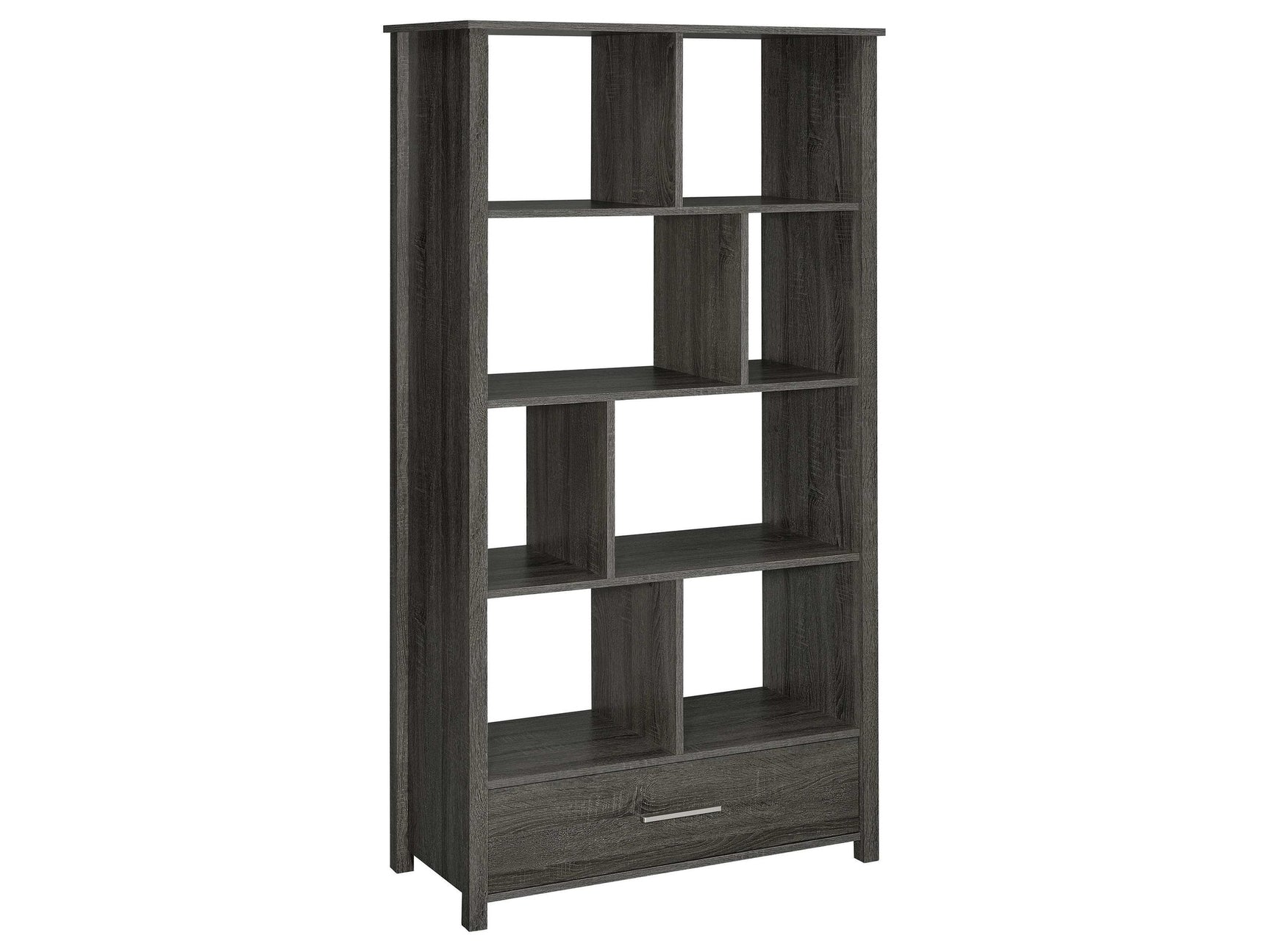 Dylan Weathered Grey Bookcase - Ornate Home
