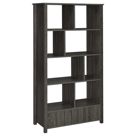 Dylan Weathered Grey Bookcase - Ornate Home